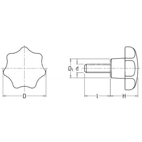 Лепестковые ручки EF02.12112-SST-p — схема №1