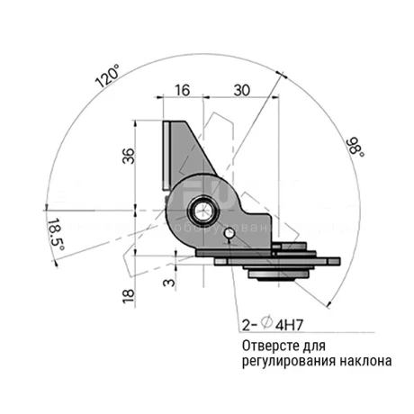Двухосная петля EF12.К238 — схема №1