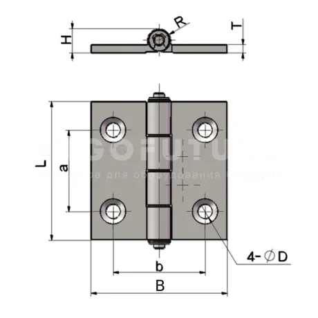 Демпфирующие петли EF12.K105 — схема №1