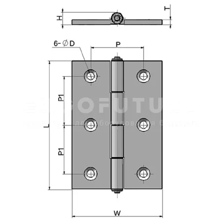 Демпфирующие петли EF12.K106 — схема №1