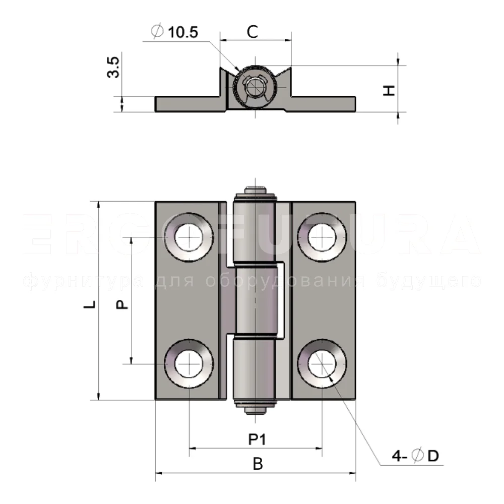 Демпфирующие петли EF12.K107 — схема №1