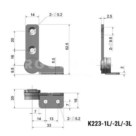 Демпфирующие петли EF12.K223 — схема №1