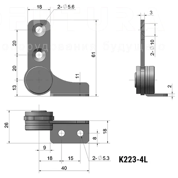 Демпфирующие петли EF12.K223 — схема №2