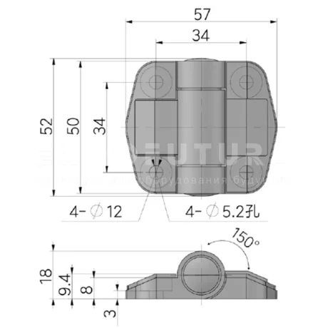 Петли c моментом силы EF12.K207 — схема №1