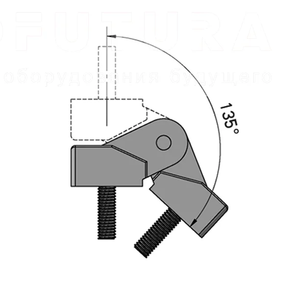 Петли EF12.K80 — схема №1