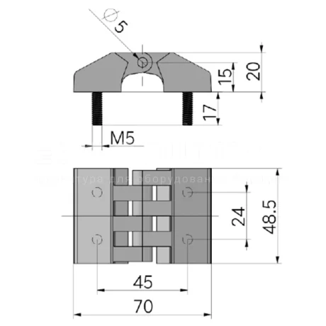 Петли EF12.K81 — схема №2
