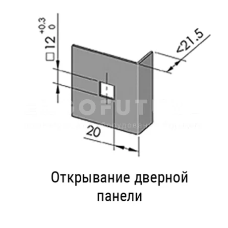 Петли EF12.К140 — схема №2