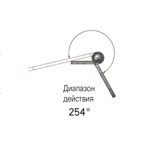 Петли для больших нагрузок K03B — схема №2