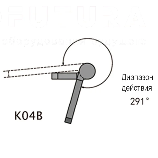 Петли для больших нагрузок K04B — схема №2