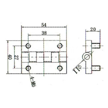 Петля EF12.41151 — схема №1
