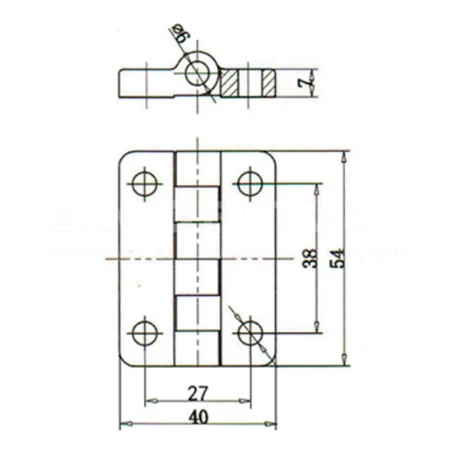 Петля EF12.41159 — схема №1