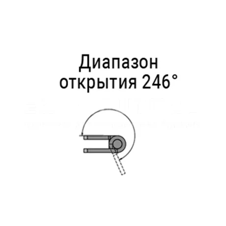 Разъёмные петли K50B — схема №2