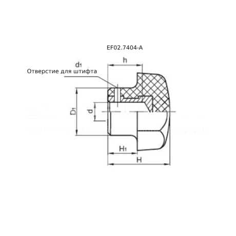 Лепестковые ручки EF02.7404 — схема №1