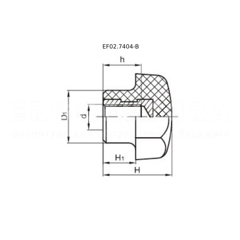 Лепестковые ручки EF02.7404 — схема №2