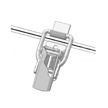 Гибкая демпферная защелка EF14.A45 — схема №2