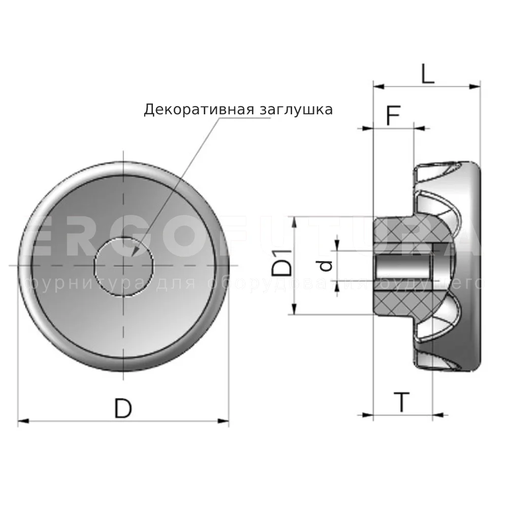Ручки EF02.T78 — схема №1