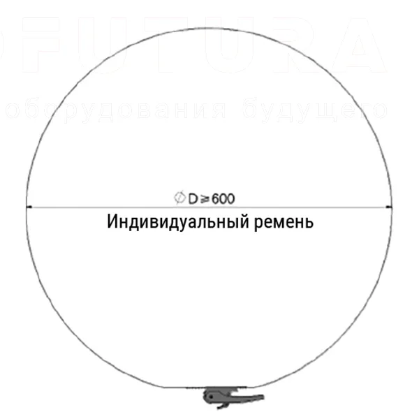 Стяжка AG02B — схема №2