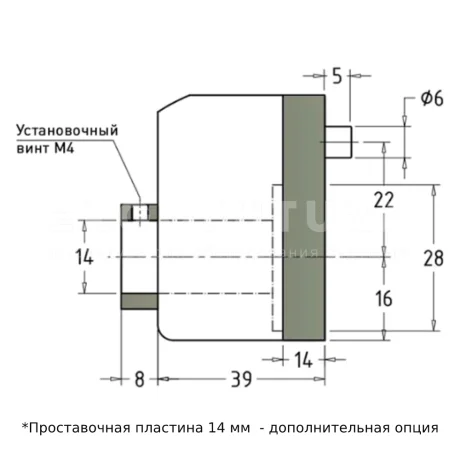 Индикаторы с прямым приводом EF07.2104 — схема №5