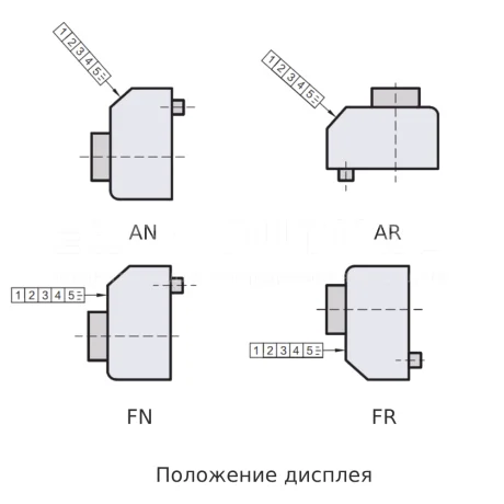 Индикаторы с прямым приводом EF07.SK19 — схема №3
