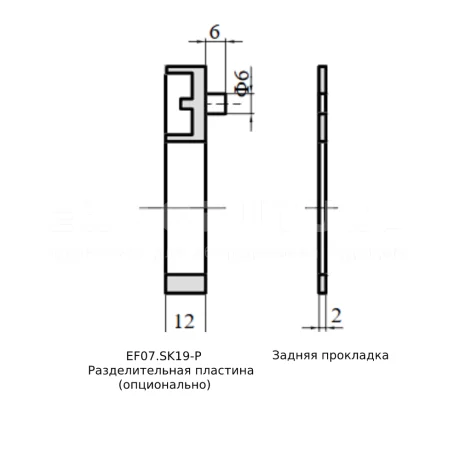 Индикаторы с прямым приводом EF07.SK19 — схема №5
