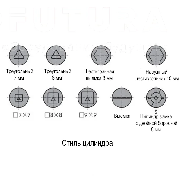 Замок SK1-0817 — схема №3