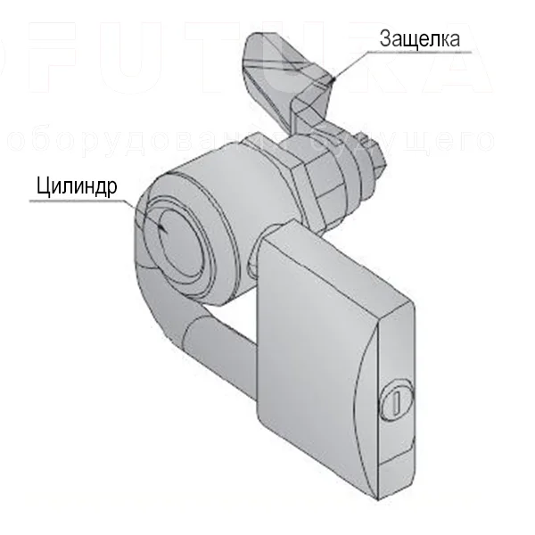 Замок SK1-092-3B — схема №2