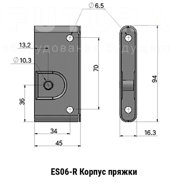 Скрытые замки ES06 — схема №3