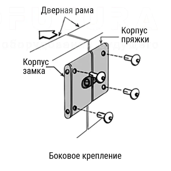 Скрытые замки ES06 — схема №4