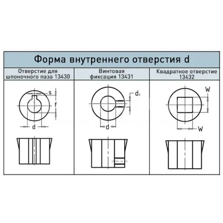 Маховики со спицами EF01.13430-13432 — схема №2