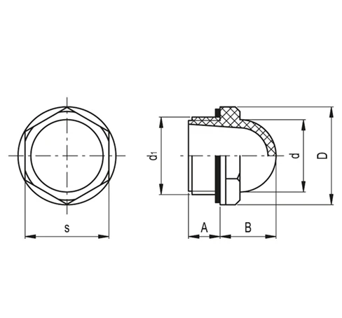 Смотровые стёкла для наблюдения за уровнем масла HCFE. — схема №1