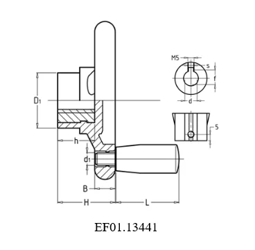Маховики со спицами EF01.13441-13443 — схема №3