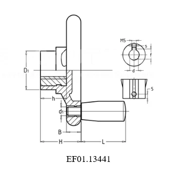 Маховики со спицами EF01.13441-13443 — схема №3