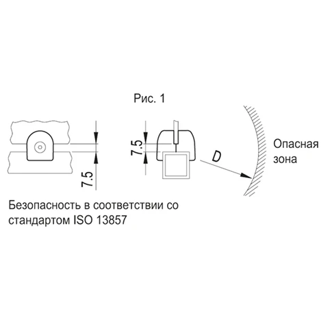Зажимная опора для панелей и электросварной сетки PPR — схема №1