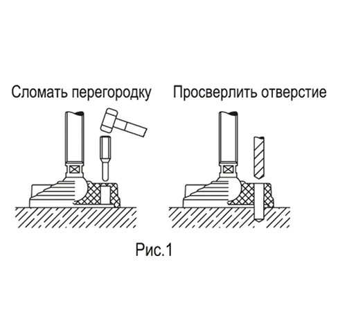 Регулируемые опоры для крепления к полу LVQ.F-SST — схема №2