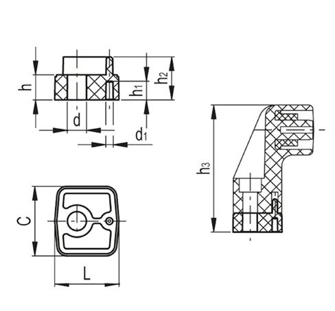 Распорные втулки DS-M.1043 — схема №2
