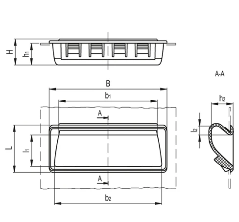 Ручки-купе PR-PF-CLEAN — схема №5