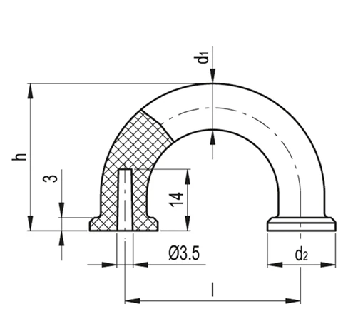 Ручки под палец MFH-CLEAN — схема №2