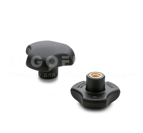 Цельнолитые лепестковые ручки VTT — фото №1