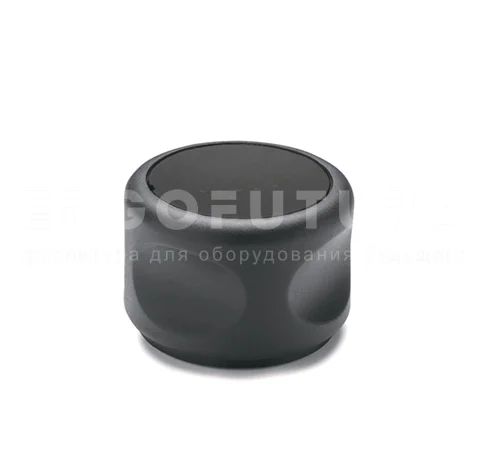 Круглые поворотные рукоятки EGK.SOFT — фото №1