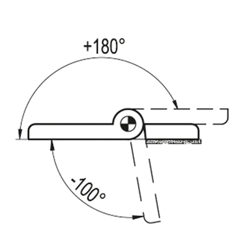 Петли для профилей CFG. — схема №2
