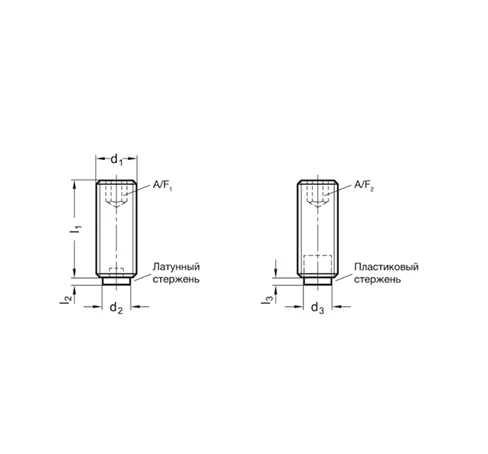Установочные винты без головки GN 913.3 — схема №1