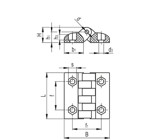 Петли CFTX-EH — схема №3