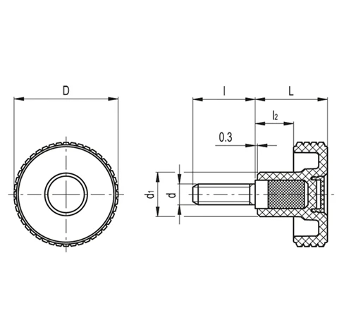 Ручки с накаткой, алмазная резка MBT-p — схема №1