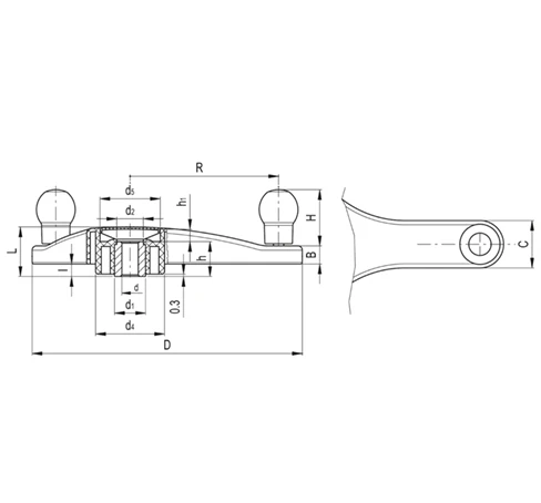 Трехлопастный маховик EYK. — схема №1