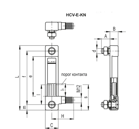 Электрические индикаторы уровня HCV-E — схема №6
