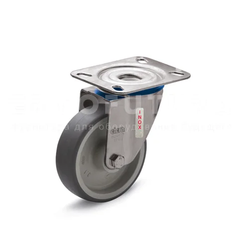 Колесики с кронштейном из нержавеющей стали RE.G1-SBL-N-SST — фото №2