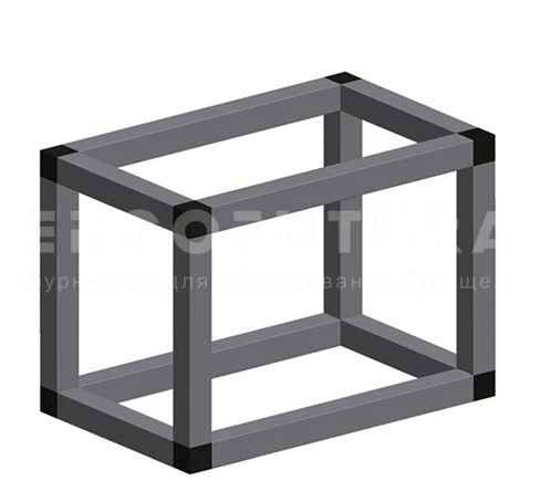 Соединители квадратных труб STC-3A-5W — фото №2