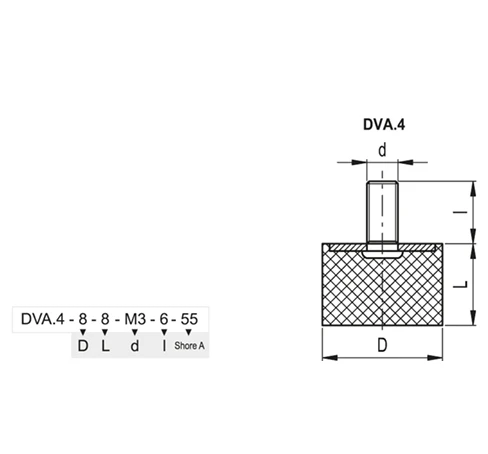 Виброгасители DVA.4-SST — схема №1