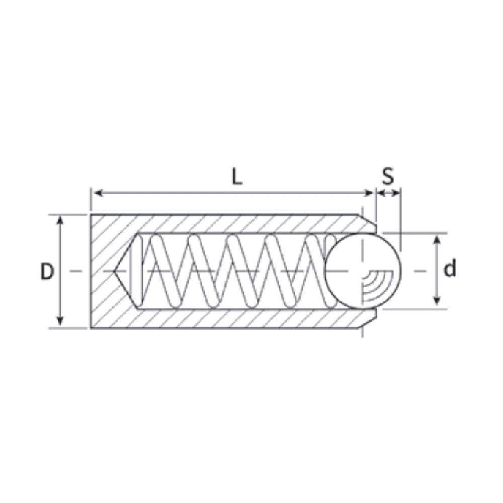 Пружинные фиксаторы EF08.KV411 — схема №1