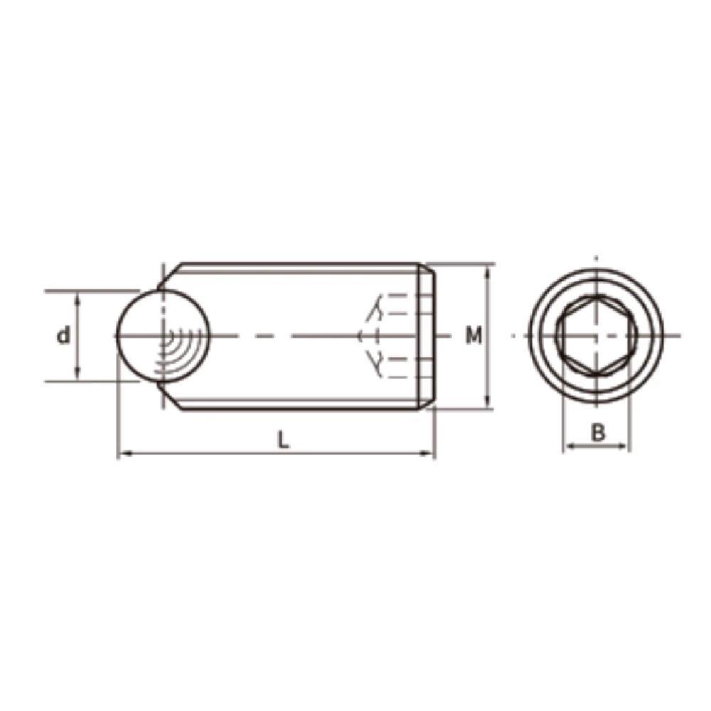 Винты с шаровым наконечником EF09.KV419 — схема №1